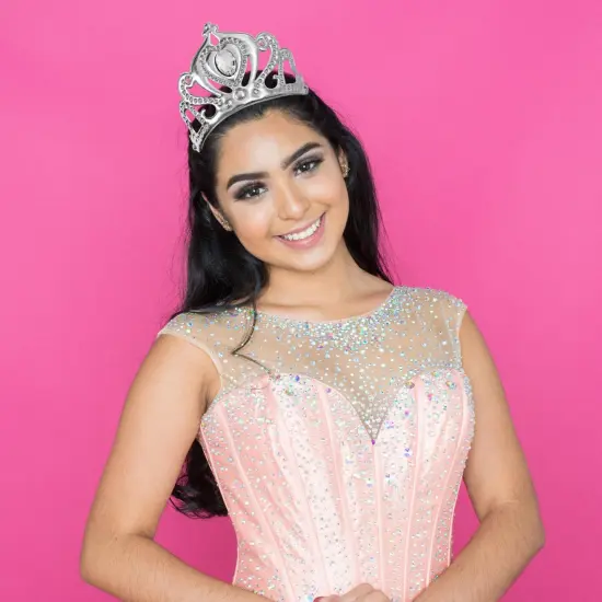 Royal Queen Costume Tiara Silver {3}