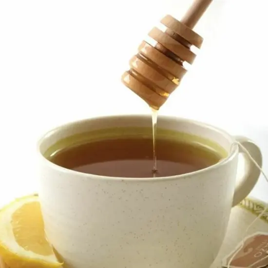 Norpro 6" Long Beechwood Honey Dipper / Syrup Drizzle Stick Dip Server {5}