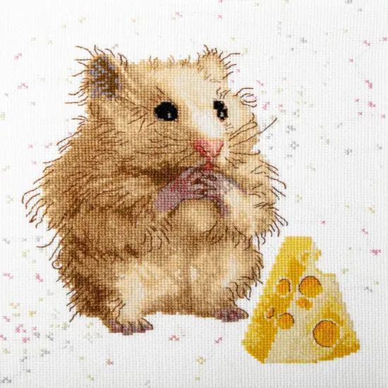 Counted cross stitch kit Hamster {1}