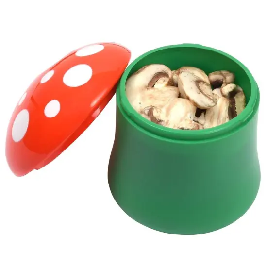 Hutzler Mushroom Saver Keeper Storage Container - Keeps Fresh Longer Brown {5}