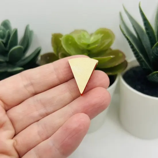 3D Lattice Cherry Pie Charms, 25x19mm {4}