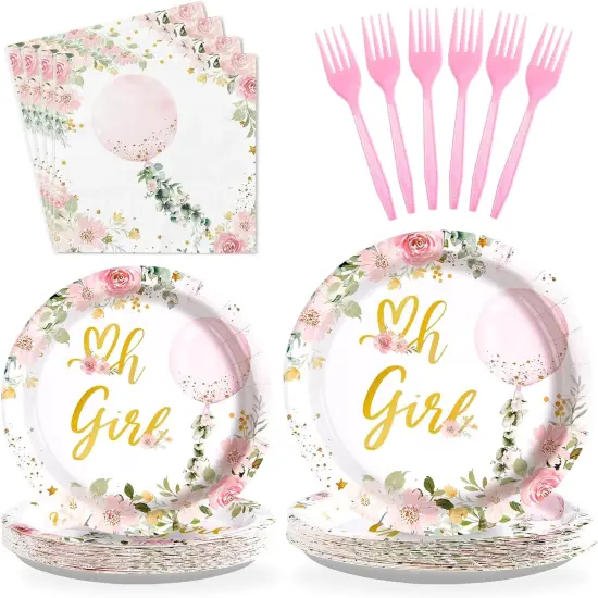 96Pcs Baby Shower Party Decorations {1}