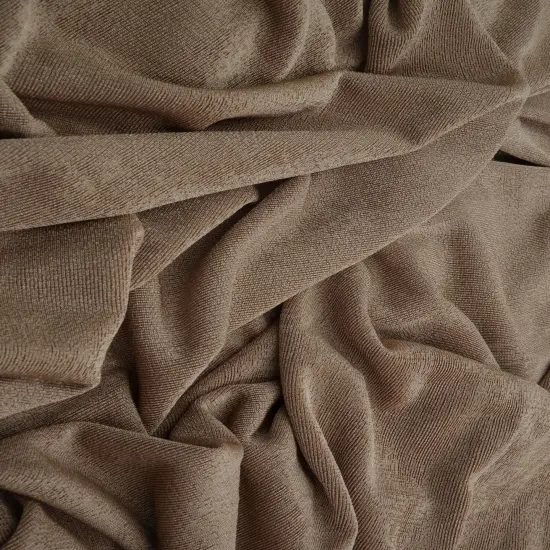 1 Yard Slinky Rib 1x1 Solid Knit Fabric 240 GSM, 52/54&Prime; Wide Polyester Spandex Blend RED {3}