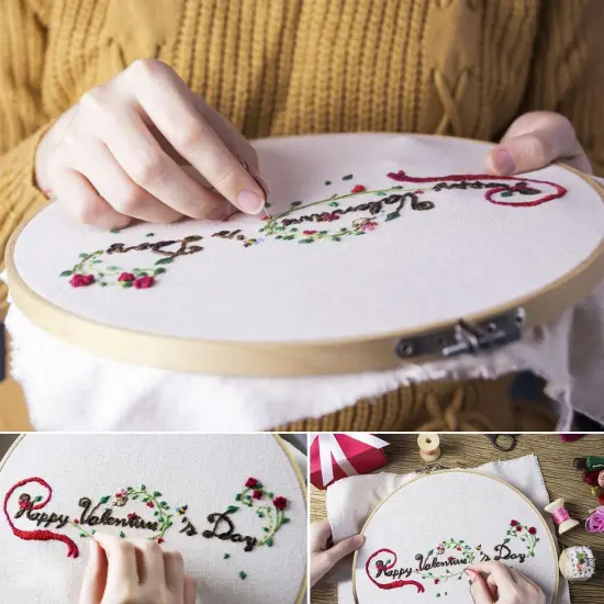 Decorative Embroidery Hoop 17 PCS 8 inch {4}