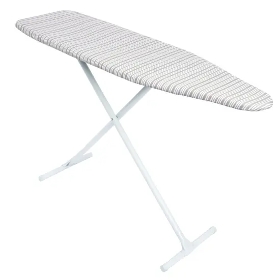 Juvale Ironing Board Cover and Pad Standard Size - 15x54 inch Heavy Duty Thick Padding, Grey Stripe Pattern {5}