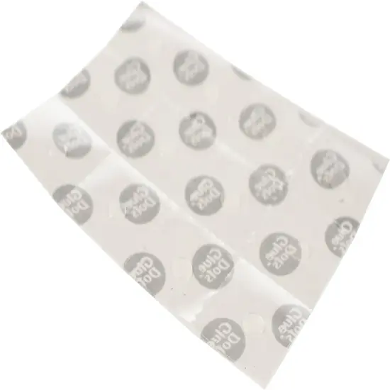 Glue Dots .1875" Mini Dot Sheets Value Pack-600 Clear Dots {3}
