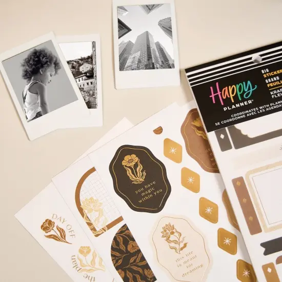 Happy Planner Sticker Value Pack 30/Sheets-Krafted Florals {6}