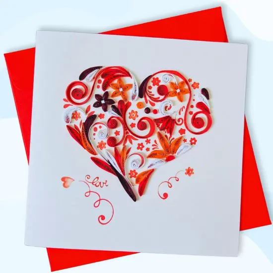Quilling Cards - handmade card {2}