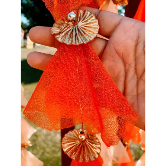 Gotta Patti Net Backdrop, Diwali Decoration, Diwali Decor, Diwali Backdrop, Muslim Wedding, Eid Decoration, Mehndi Decoration {3}