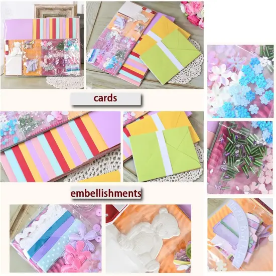 Handmade DIY Greeting Card Kits Includes 15 Blank Cards {3}
