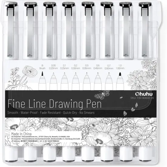 Fineliner Pens Micro Drawing Pens {1}