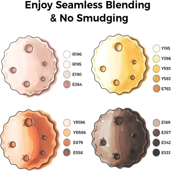 Alcohol Markers Skin Tones Double Tipped {2}