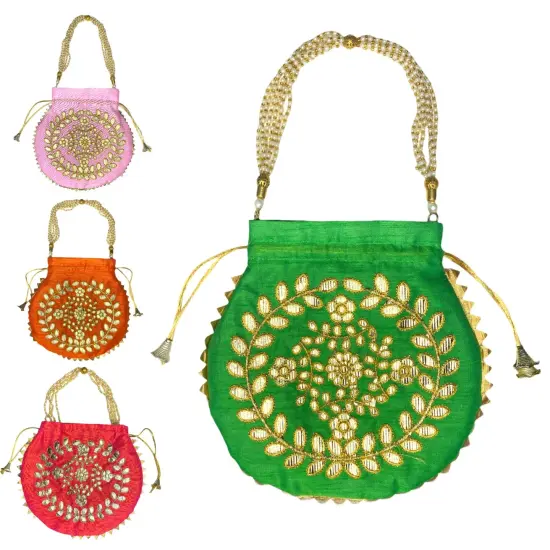 Indian Potli Bag, Nikah Favor, Indian Muslim Punjabi Wedding Favor, Diwali Gift Bag, Diwali Favor, Diwali Gift, Housewarming Favor, Eid Gift {3}