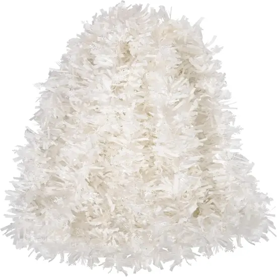 Snowflake Christmas Tinsel Garland {3}