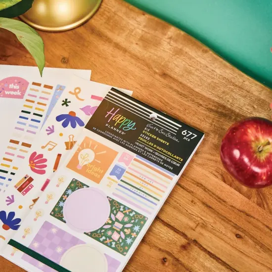 Happy Planner Big Sticker Value Pack 30/Sheets-Heart Work {5}