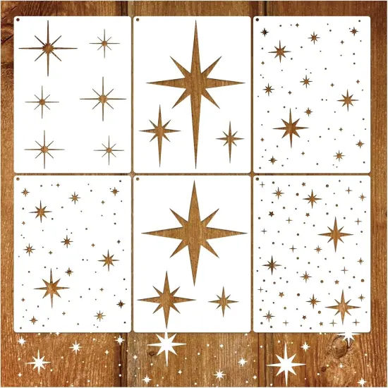Large Star Stencil for Painting Reusable Paint Stencils(Small Twink {1}