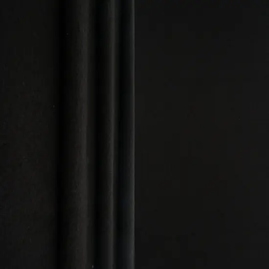 1 Yard Poly Rayon Spandex Cashmere Sweater Knit Fabric Soft Texture 58/60" Width BLACK {1}