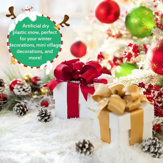 11 Ounces Fake Snow Decoration {2}