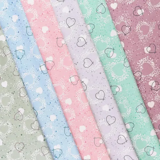 Mook Fabrics Hearts Adored Cotton Fabric [45 in. Wide] - By The Yard Sage {4}
