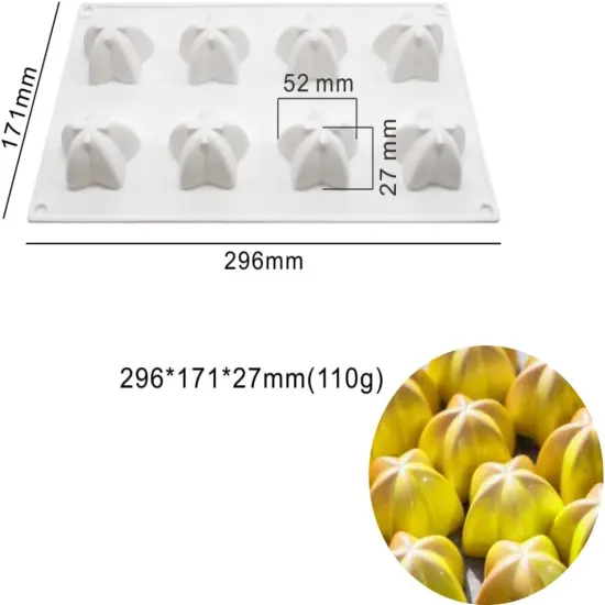 Star Shape Silicone Molds {2}