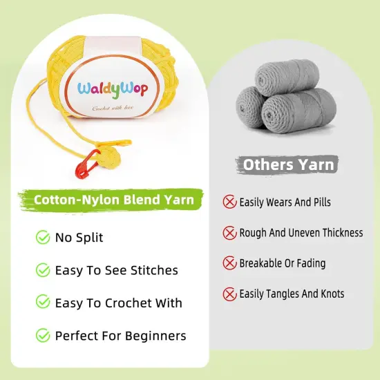 Beginners Crochet Kit for Kids & Adults {3}