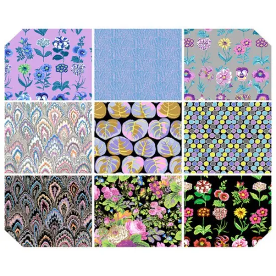 Kaffe Fassett Fat Quarter Bundle in Contrast 2025 by Kaffe Fassett Collective for Free Spirit (FB4FQGP.CONTRASTFEB25) {2}