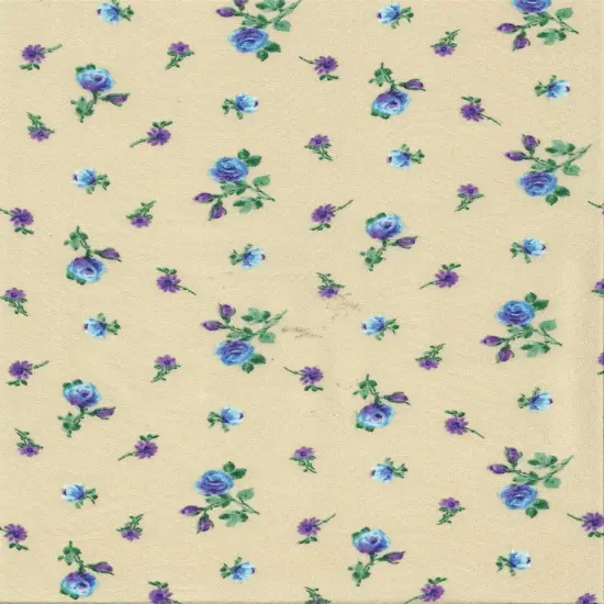 1 Yard Ditsy Floral Flower CEY Print Woven Fabric Lightweight 58/59 Inches Wide LAVENDER {6}