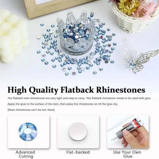 4500PCS Resin Flatback Rhinestone {3}