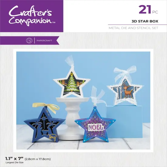 Crafter's Companion Box Set-3D Star {1}