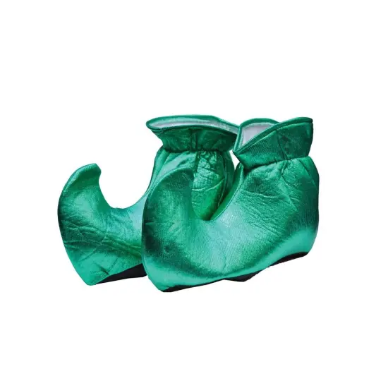 Women's Deluxe Costume Cloth Elf Shoes {3}