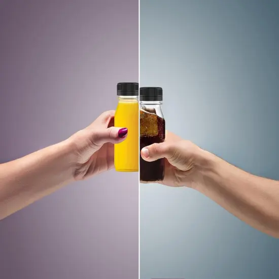 10 Pcs 8 oz Plastic Juice Bottle Reusable Transparent Bulk Beverage Containers {4}