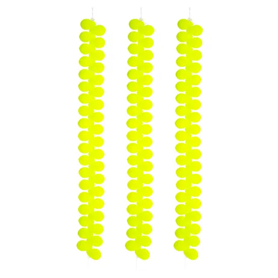 John Bead 114pcs 6x9mm Czech Glass White Alabaster Velvet Drop Bead Strands Lime {3}