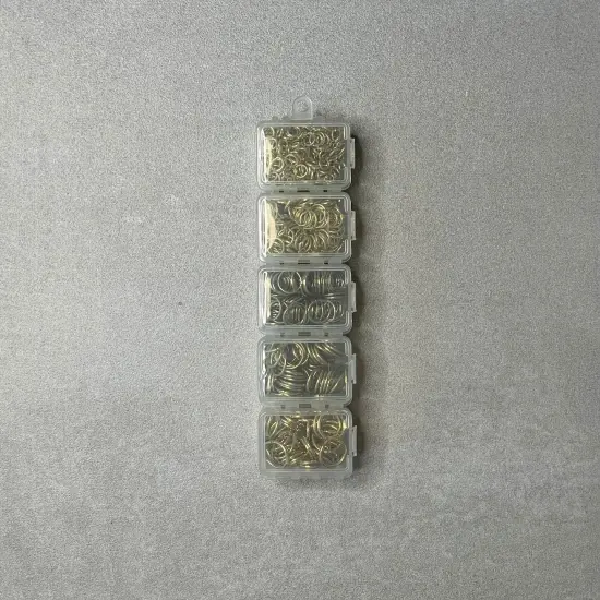 Jewelry Made By Me Jump Rings-Gold {3}