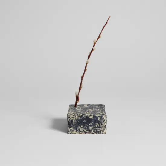 Ceramic Frog Block, Grey Patina | Square by Bloomist {4}