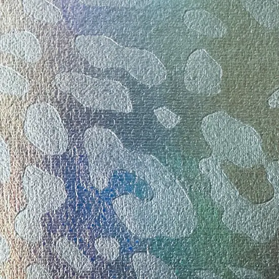 1 Yard Embossed Cheetah Hologram Stretch Velvet Fabric 60" Wide Shiny Spandex Blend for Dancewear & Costumes Royal {2}