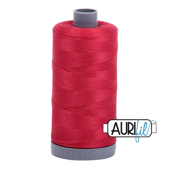 Red (2250) | 28wt Large Spool (750M / 820Y) | Aurifil Thread {1}
