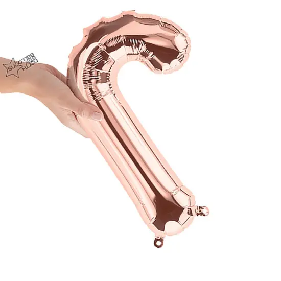 NorthStar Balloons&reg; 16 Inch Letter J Rose Gold Air Fill Only {3}