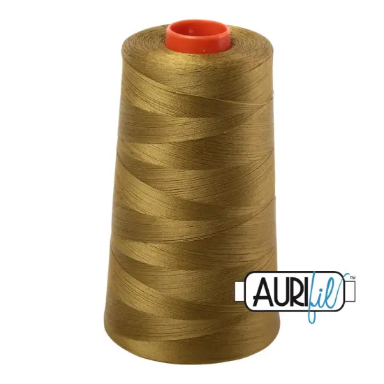 Medium Olive (2910) | 50wt Cone (5900M / 6452Y) | Aurifil Thread {1}