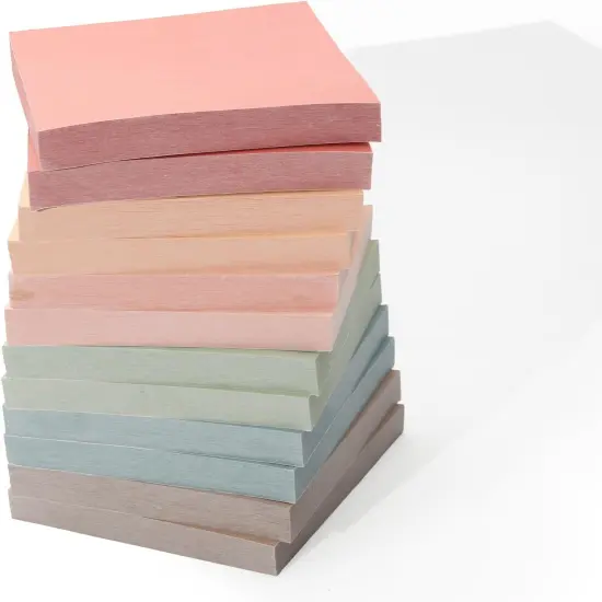 Sticky Notes 12 Pads, Pastel Colors Sticky Notes {1}