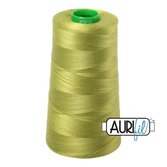 Light Leaf Green (1147) | 40wt Cone (4700M / 5140Y) | Aurifil Thread {1}
