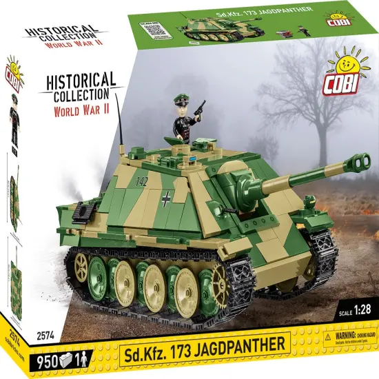 COBI Historical Collection WWII Sd.Kfz. 173 JAGDPANTHER Tank {1}