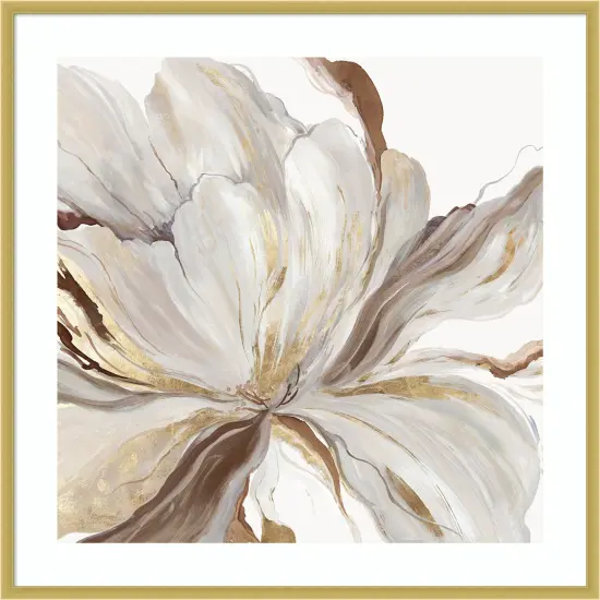 Butterfly Flower II by Asia Jensen Wood Framed Wall Art Print {6}