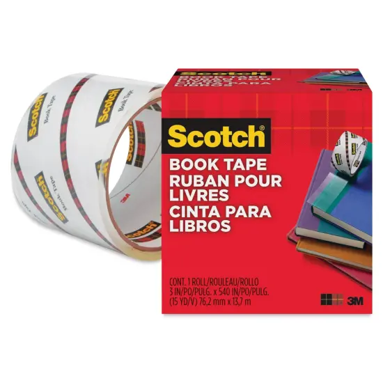 Scotch Book Tape - 3" x 15 Yards {1}