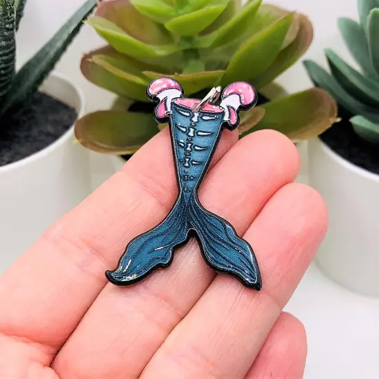 Spooky Summer Mermaid Tail Charms {3}