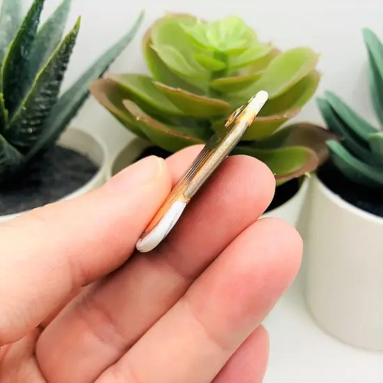 Halloween Cake, Fall Baker's Pendant, 37x30mm {5}