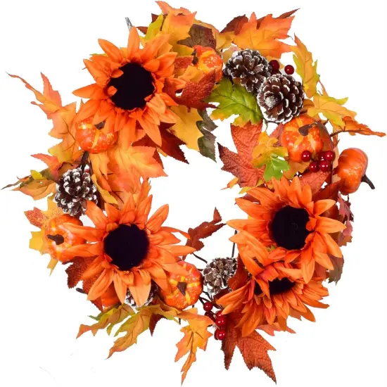 Fall Maple Leaf Garland {6}