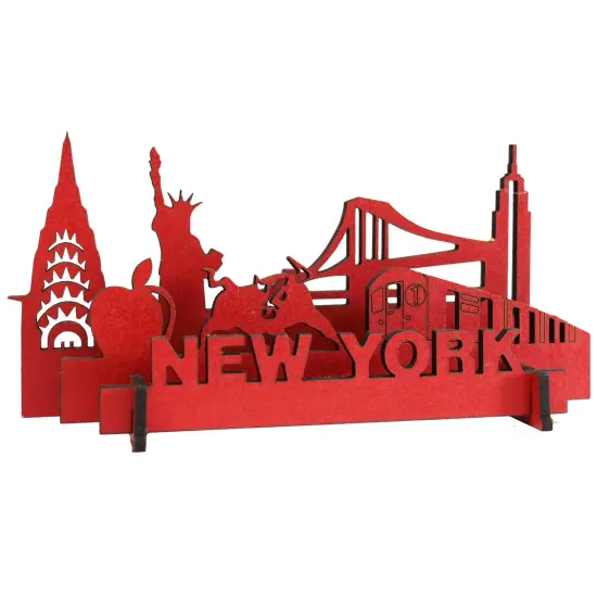 Little & Wood: Woodlet: Medium - New York - 3D Wooden Kit-Set, City Puzzle, Easy Assembly, Pop Build Fun, 100% Sustainably Sourced Wood, Ages 6+ {1}