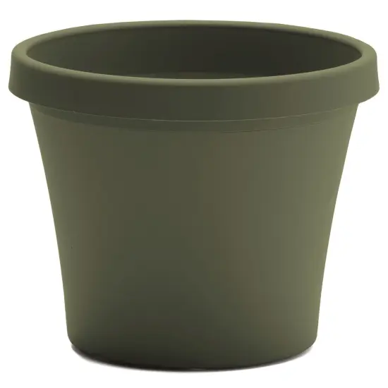 Bloem Terra Pot Planter: 14" - Living Green - Durable Resin Pot, for Indoor and Outdoor Use, Gardening, 5 Gallon Capacity, Saucer Sold Separately {1}