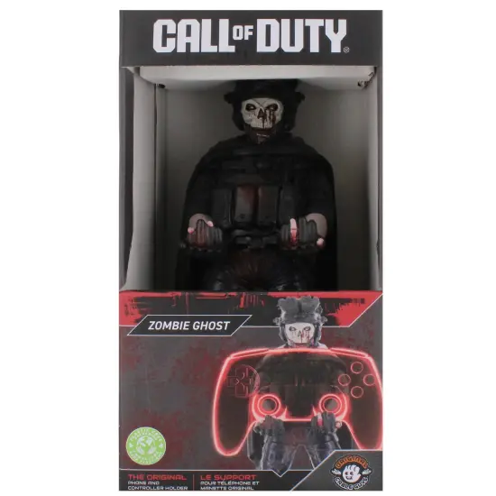 Exquisite Gaming: Call Of Duty: Zombie Ghost - Cable Guys Original Controller & Phone Holder, Collectible Device Stand, Officially Licensed Figure {7}