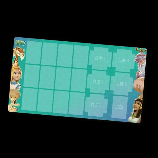 Similo Player Mat - Accessory For Similo Card Game, 24" x 13.75" {6}